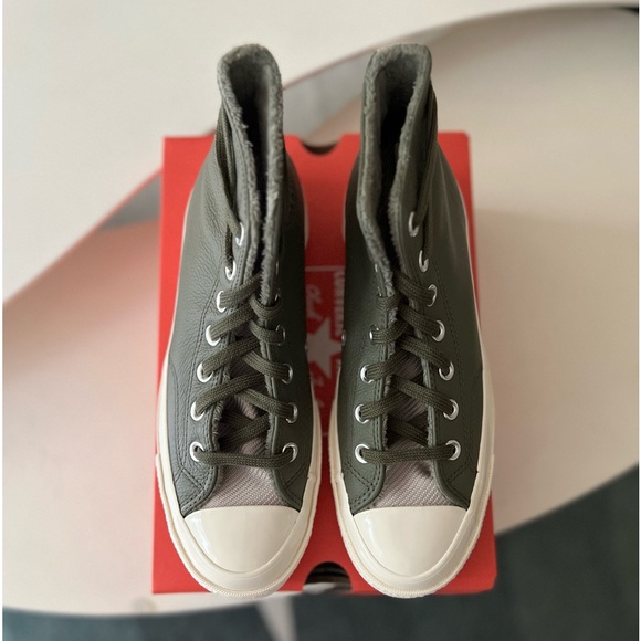 CONVERSE - Chuck 70 - Olive Green - Vulcanized rubber toe & platform outsole - Picture 5 of 10